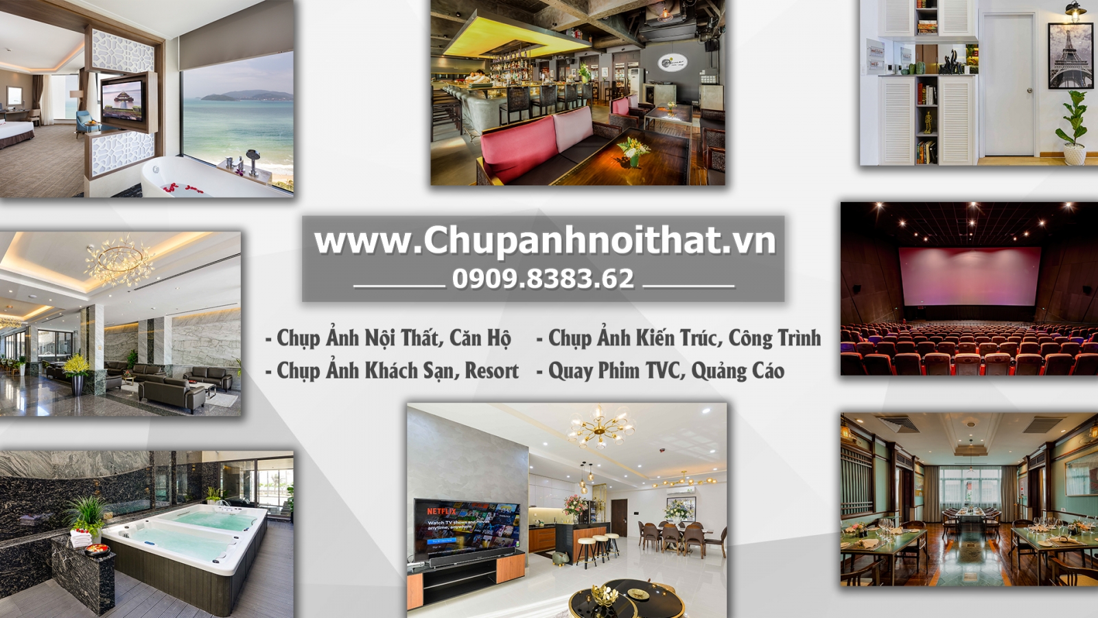 Báo Giá Dịch Vụ Chụp Ảnh Nội Thất - Căn Hộ - Khách Sạn - Resort