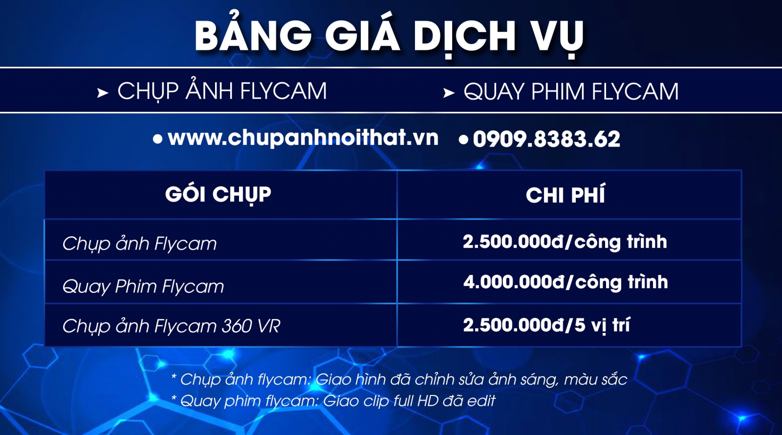 Quay phim flycam – Chụp ảnh flycam – Dịch vụ bay flycam tại TPHCM